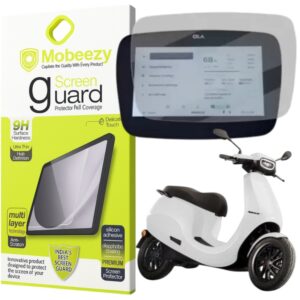 Mobeezy Edge To Edge Tempered Glass For OLA S1 pro