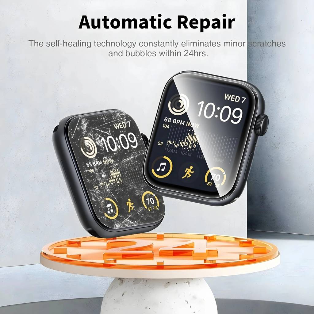 Mobeezy Edge To Edge Screen guard For Apple Watch 40 mm