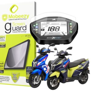 Mobeezy Edge To Edge Tempered Glass For TVS Ntorq 125