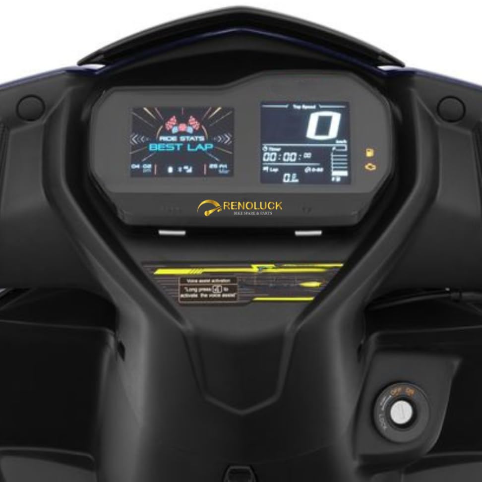 Mobeezy Edge To Edge Tempered Glass For TVS Jupiter 125