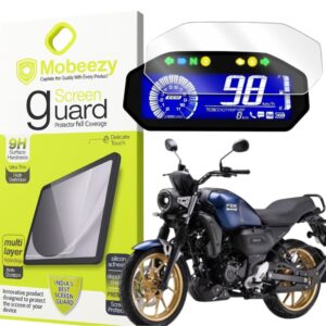 Mobeezy Edge To Edge Tempered Glass For Yamaha FZX