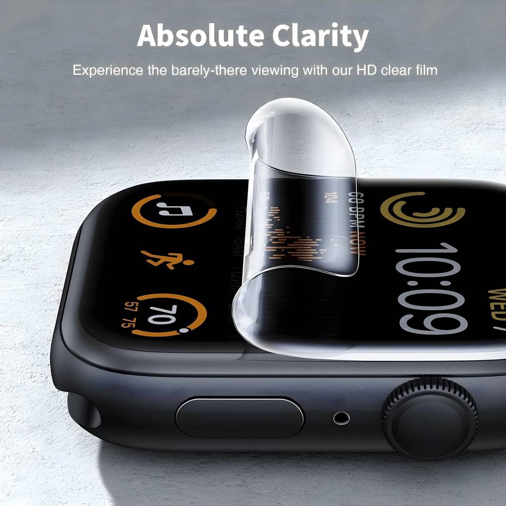 Mobeezy Edge To Edge Screen guard For Apple Watch 40 mm