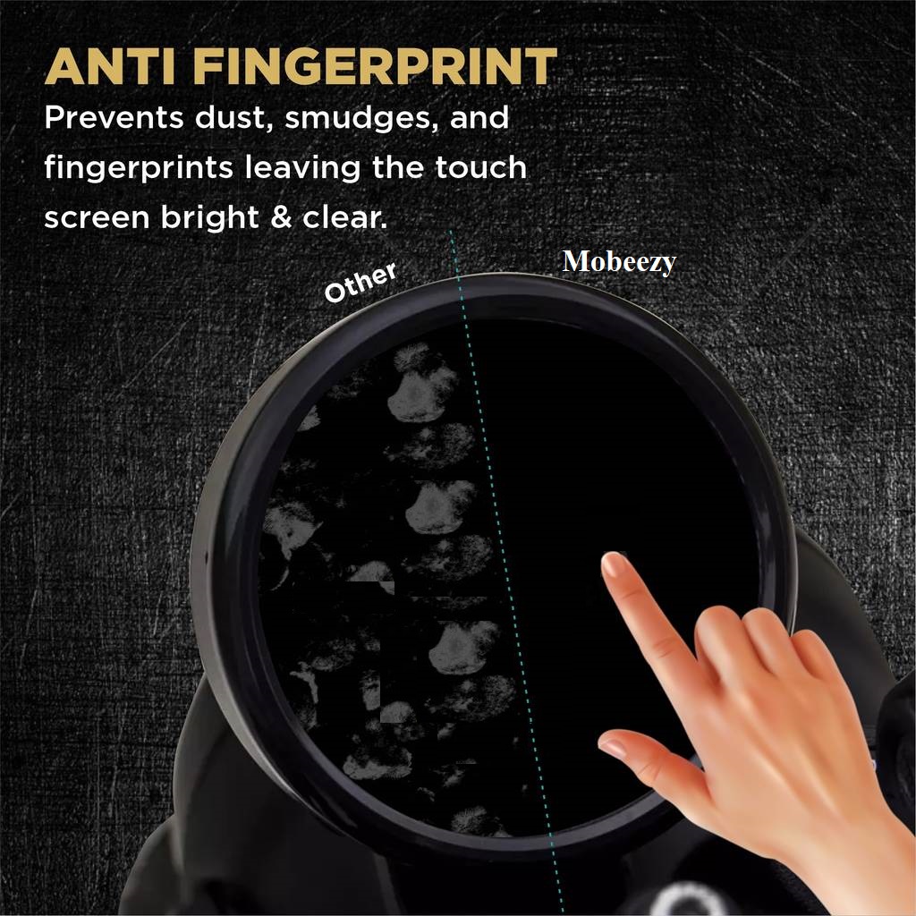 Mobeezy Edge To Edge Tempered Glass For Royal Enfield Hunter 350