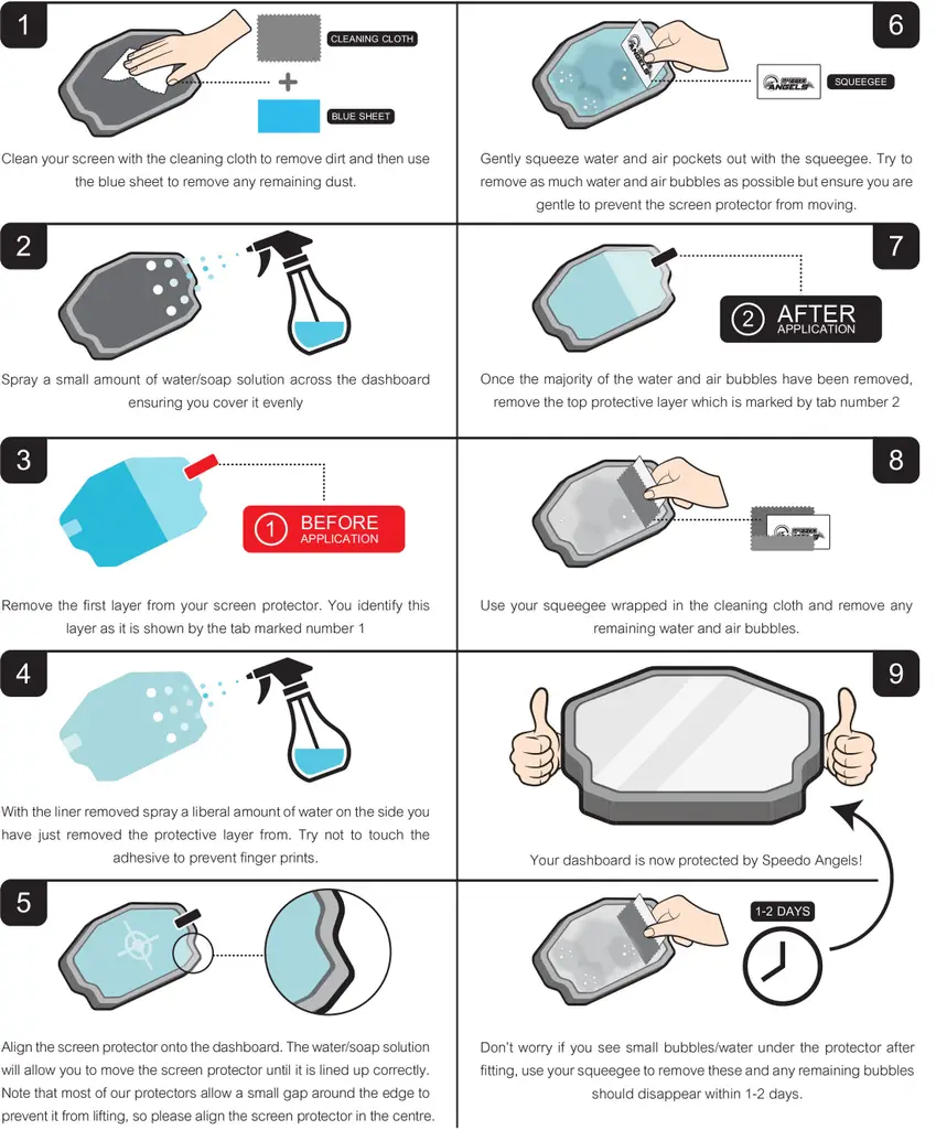 Mobeezy Edge To Edge Tempered Glass For Yamaha V2