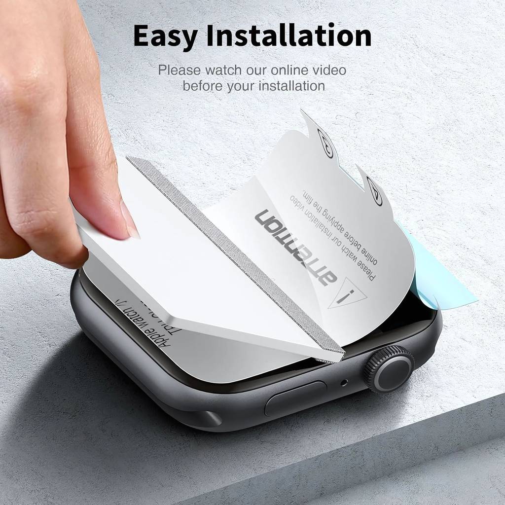 Mobeezy Edge To Edge Screen guard For Apple Watch 40 mm