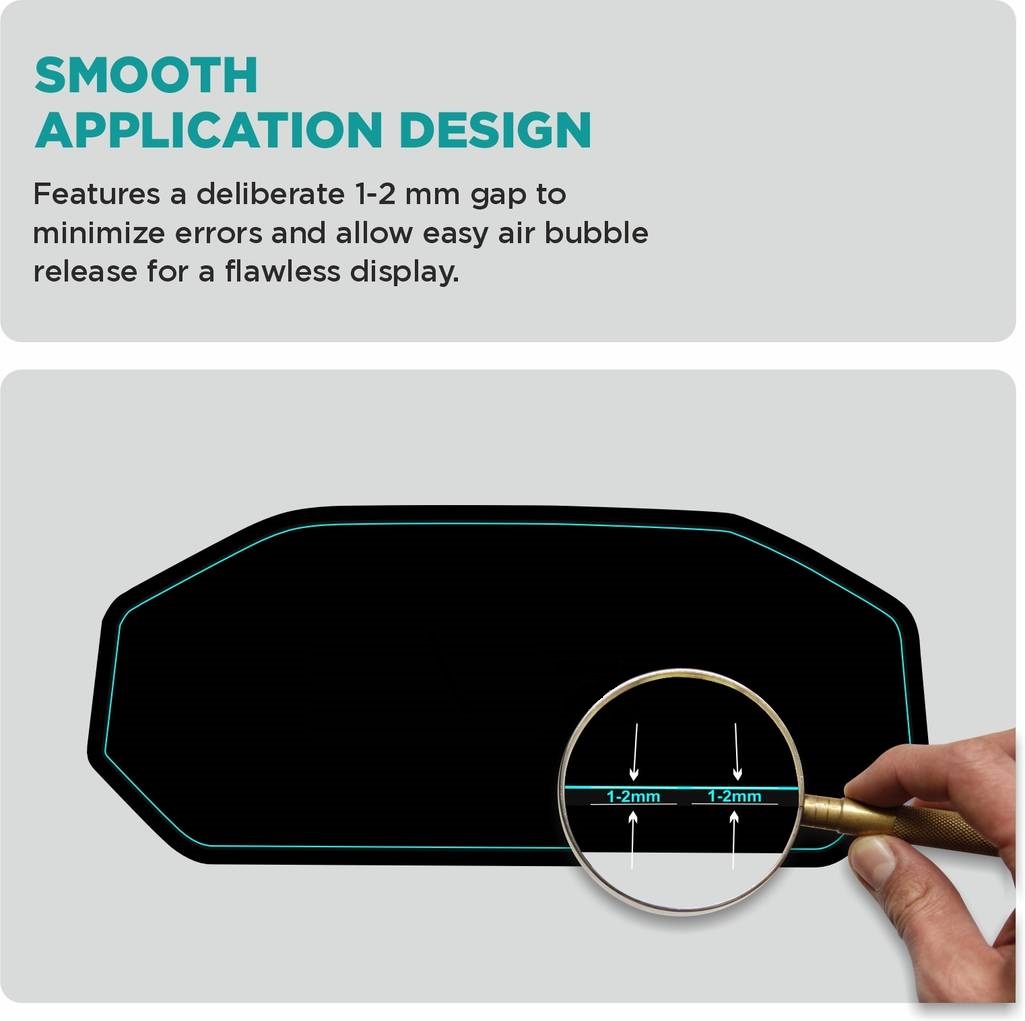 Mobeezy Edge To Edge Tempered Glass For Yamaha FZX