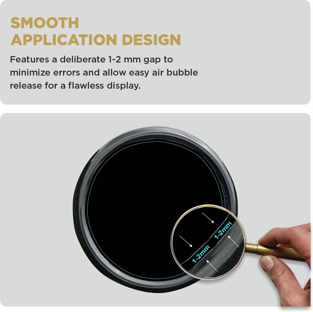 Mobeezy Edge To Edge Tempered Glass For Royal Enfield Hunter 350