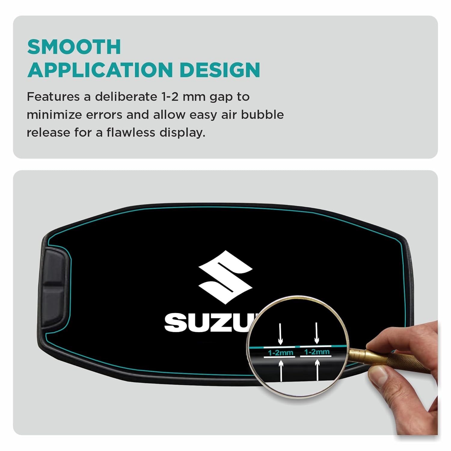 Mobeezy Edge To Edge Tempered Glass For TVS Acess 125